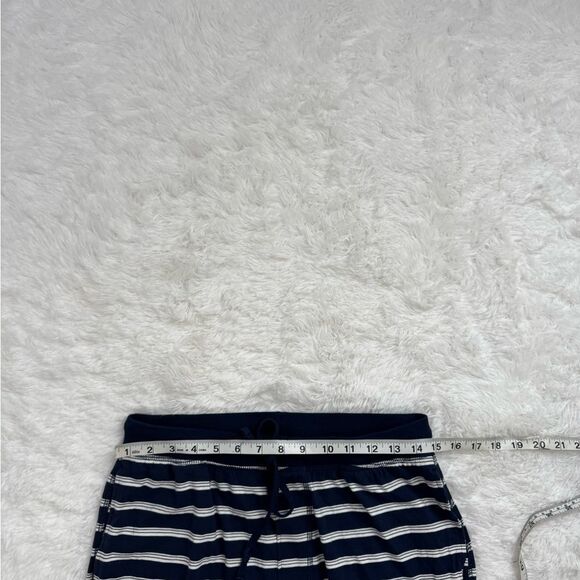 Lands End Sea Navy Founders Stripe Men's Lounge Pajama Bottoms - Picture 5 of 6
